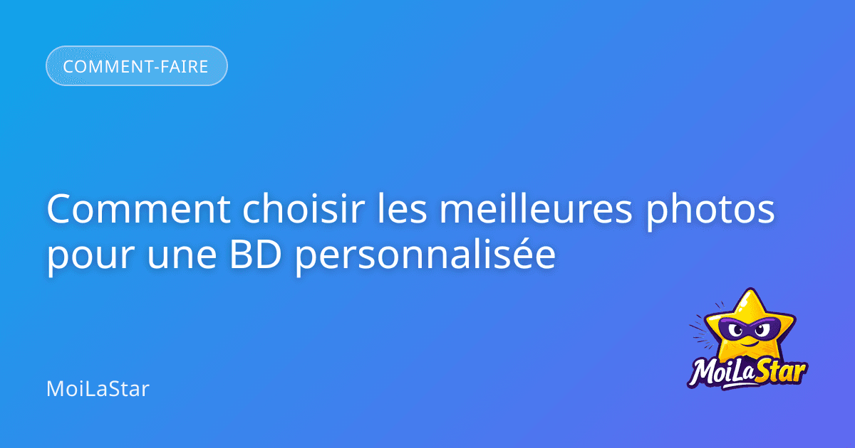 Un parent sélectionnant des photos nettes et lumineuses de son enfant sur un smartphone pour créer une bande dessinée personnalisée.