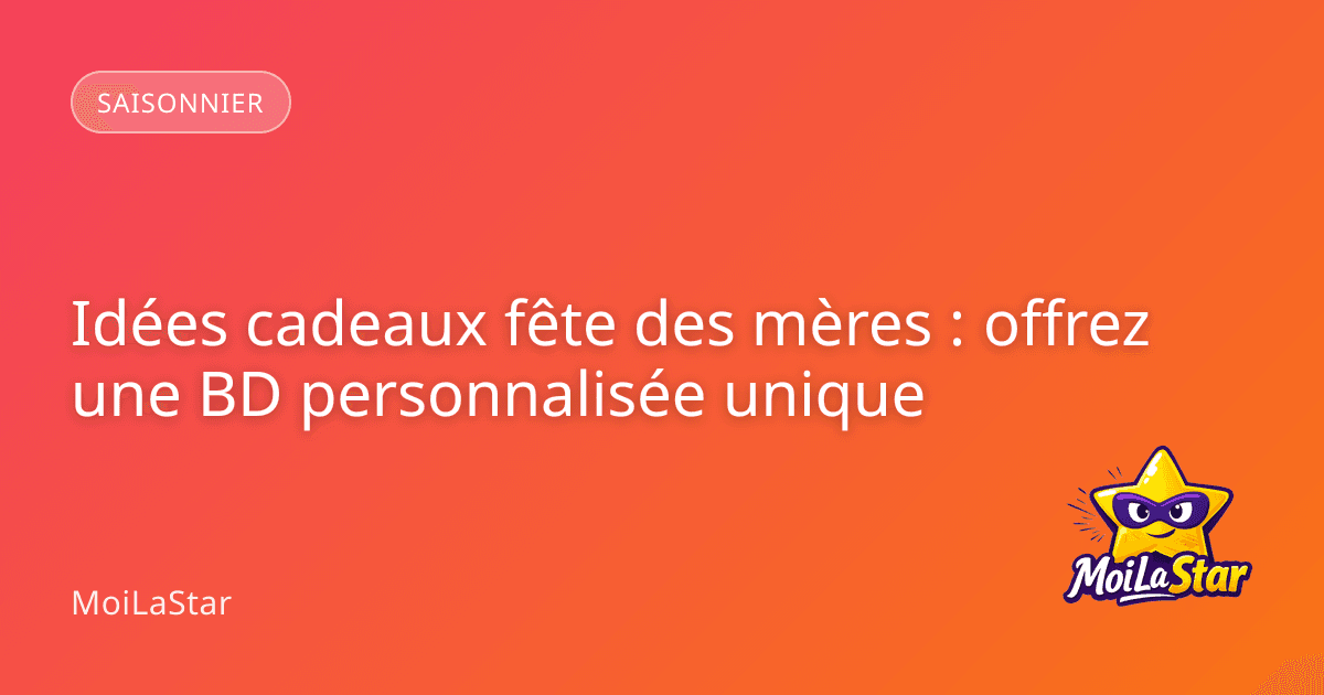 Une maman souriante feuilletant une bande dessinée personnalisée en compagnie de ses deux enfants dans un salon chaleureux.